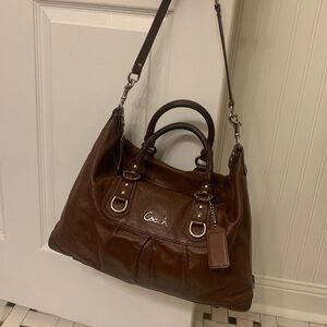 Vintage Coach Ashley leather satchel